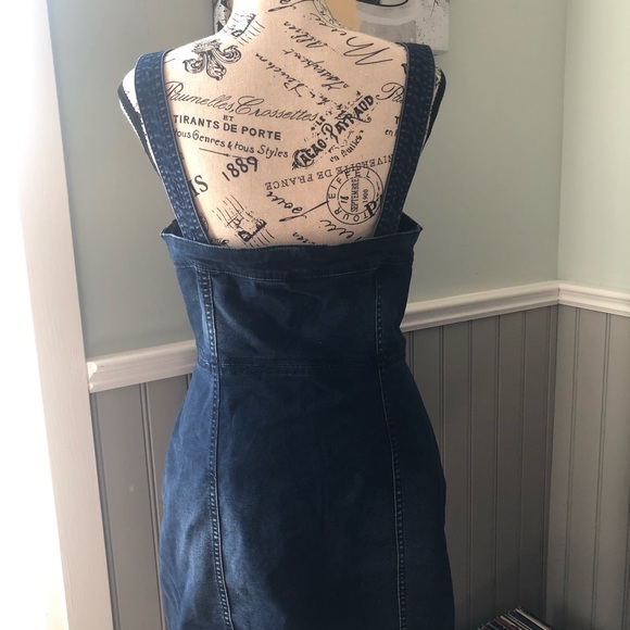 DD77 denim dress with pockets - Picture 2 of 4